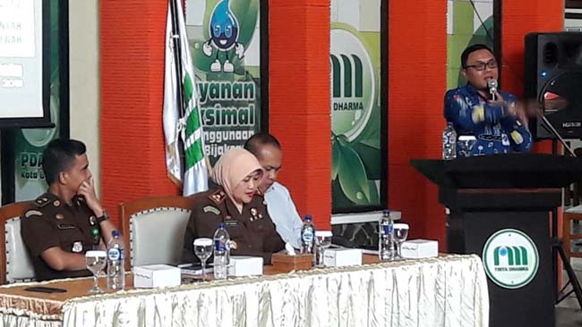 PDAM Gandeng Kejari Kota Batu Sosialisasikan TP4D pada Staf