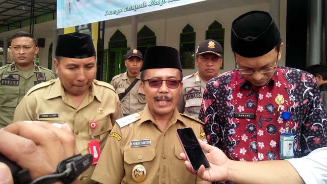 Punjul Sambut Kedatangan Jamaah Haji Kloter 27 Kota Batu