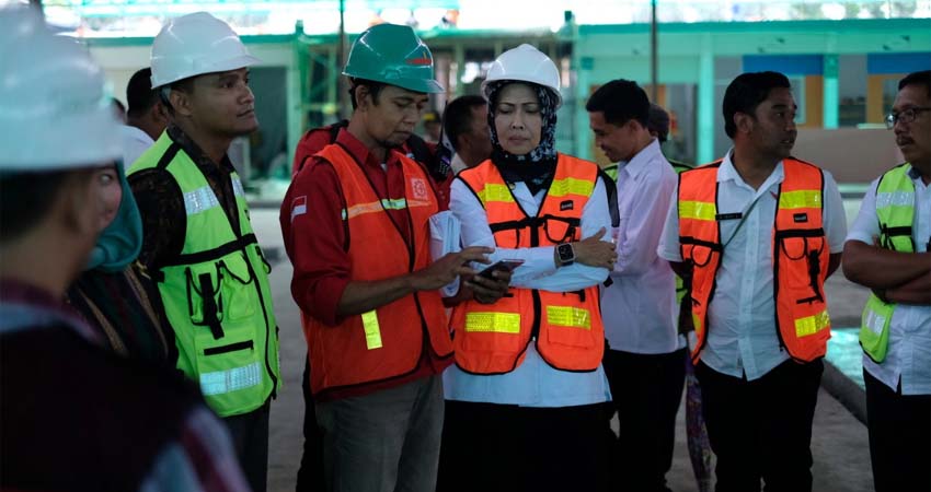 Walikota Batu Anggap Proyek Pembangunan Pasar Sayur Cukup Bagus, Beda dengan Hasil Sidak Dewan