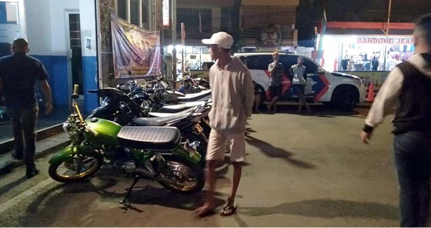 Balap Liar Covid-19 Digerebek, Puluhan Motor Diangkut ke Polres Batu