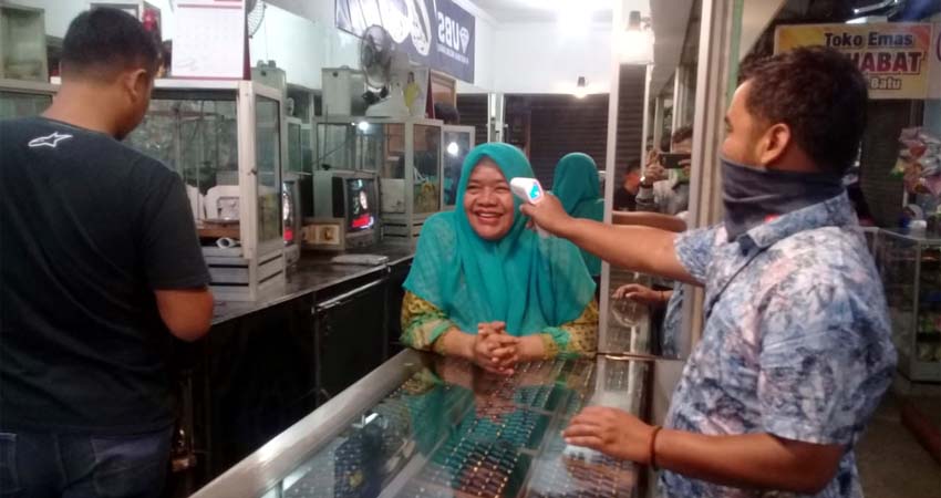 PSBB Kota Batu, Pasar Induk Tetap Buka