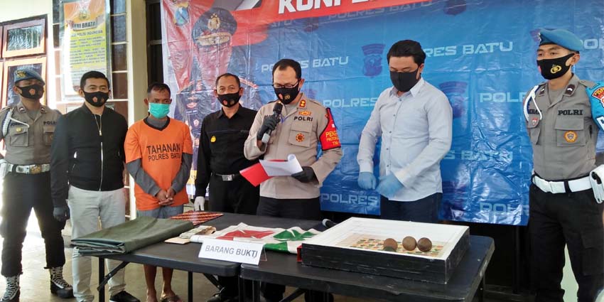 Cap Jie Kie Pasar Batu Digerebek, 1 Bandar Diciduk