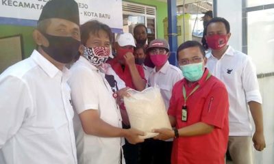 Fraksi PDIP Bantu Sembako ke Warga Dusun Ngandat