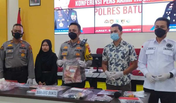 Tutup Tahun 2021, Kapolres Batu Sampaikan Crime Index Alami Penurunan dengan Ungkap Jumlah Kasus Naik