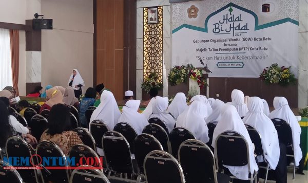 Jalin Silaturahmi, GOW Kota Batu bersama MTP IPHI Kota Batu Gelar Halal Bihalal