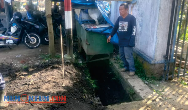 Drainase Barat Makam Sisir Kota Batu Dikeluhkan Warga