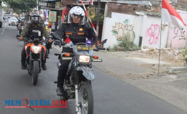 Gunakan Motor, Kapolres Batu Cek Pelaksanaan Pilkades Serentak Lima Desa