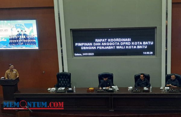 Gelar Rakor dengan Pj Wali Kota, DPRD Kota Batu Sampaikan Beberapa Poin