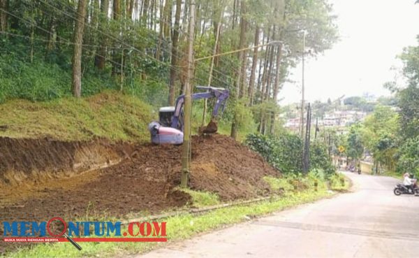 Cegah Kecelakaan Akibat Rem Blong, Warga Songgoriti Kota Batu Swadaya Buat Jalur Penyelamat Kendaraan