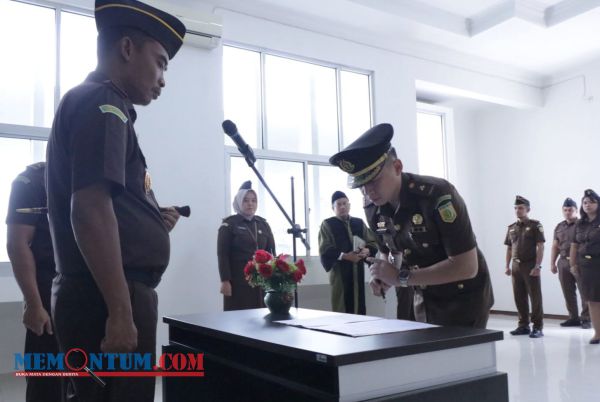 Kejari Kota Batu Lantik Kasi Intel Muhammad Januar Ferdian Pengganti Edy Sutomo