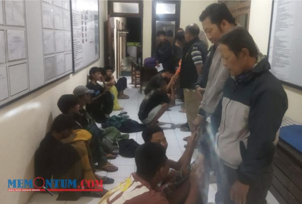 Polsek Junrejo Amankan 10 Anak yang Diduga Akan Lakukan Perang Sarung