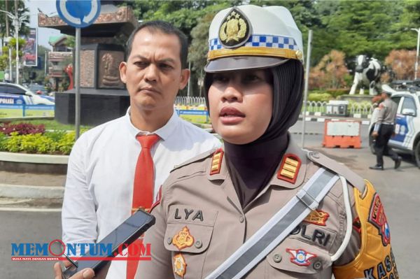 Rawan Laka Lantas, Satlantas Polres Batu Ingatkan Pemudik Hindari Jalur Klemuk