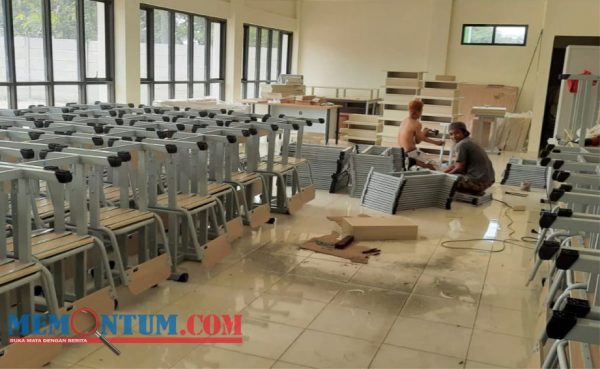 Pengadaan Mebeler Rp 397 Juta untuk SMPN 7 Kota Batu Mulai Dikerjakan